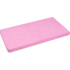 Minikid Palags frotē ar gumiju 120x60 cm PINK (617)