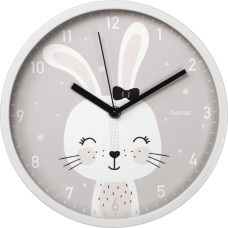 Hama 00186428 Lovely Bunny Wall clock 25cm Grey