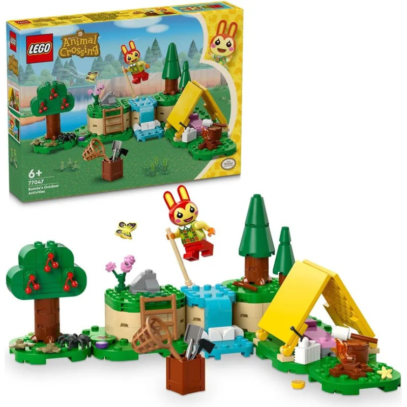 Lego Animal Crossing Zabawy na świeżym powietrzu Bunnie 77047