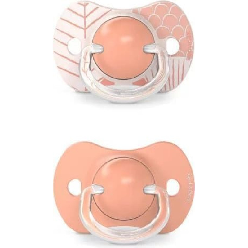 Suavinex 083065 PACIFIER SX PRO 18+ 2PCS DREAMS PEACH 308281