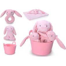 Pro Kids plüüsist mänguasi / Kõrin  - 01254 - BUNNY set - PINK - Suurus 20 cm