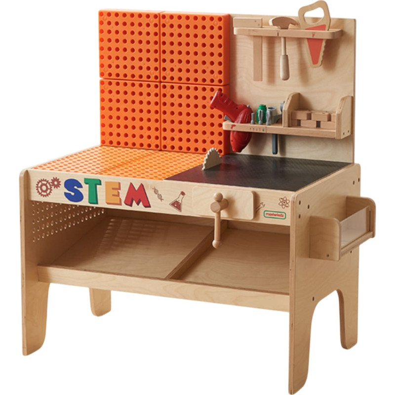 Masterkidz Puidust Töökoja XXL Montessori STEM tööriistadega