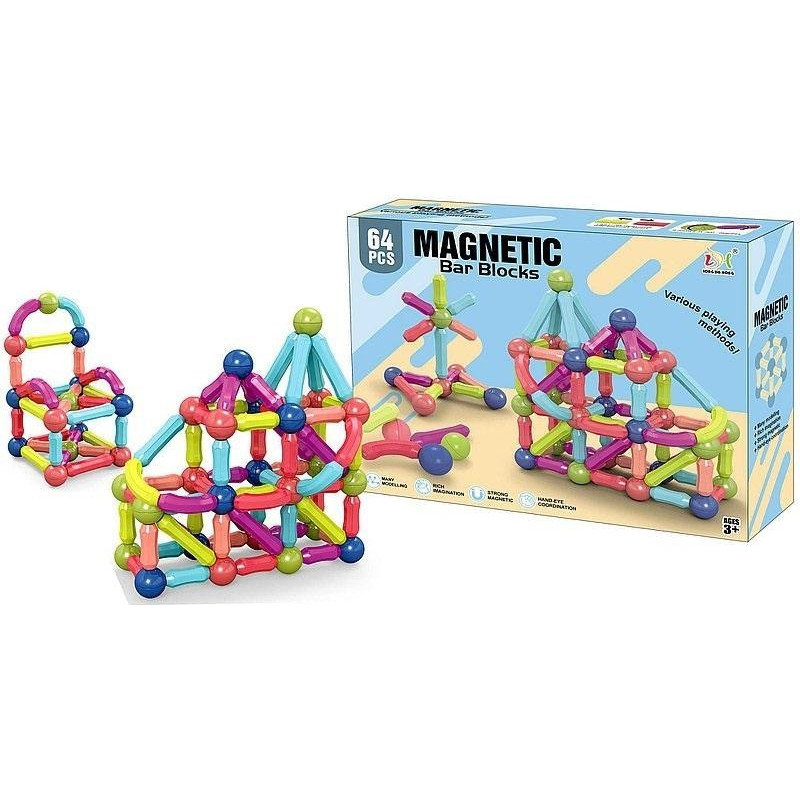 Other Bloks - 606739 - MAGNETIC - 64 pcs