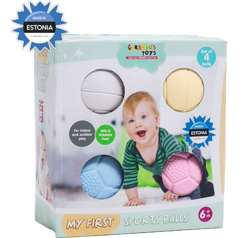 GERARDOS TOYS Minu esimesed spordipallid GT7710
