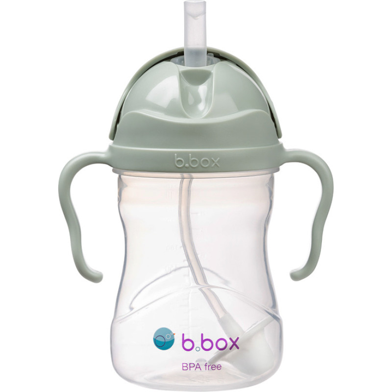 B.box BB200210 Bidon ze słomką 240 ml sage