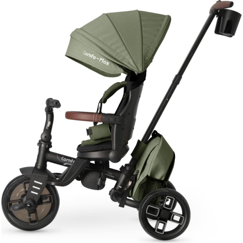 Qplay Kolmerattaline jalgratas Comfo Max Olive Green