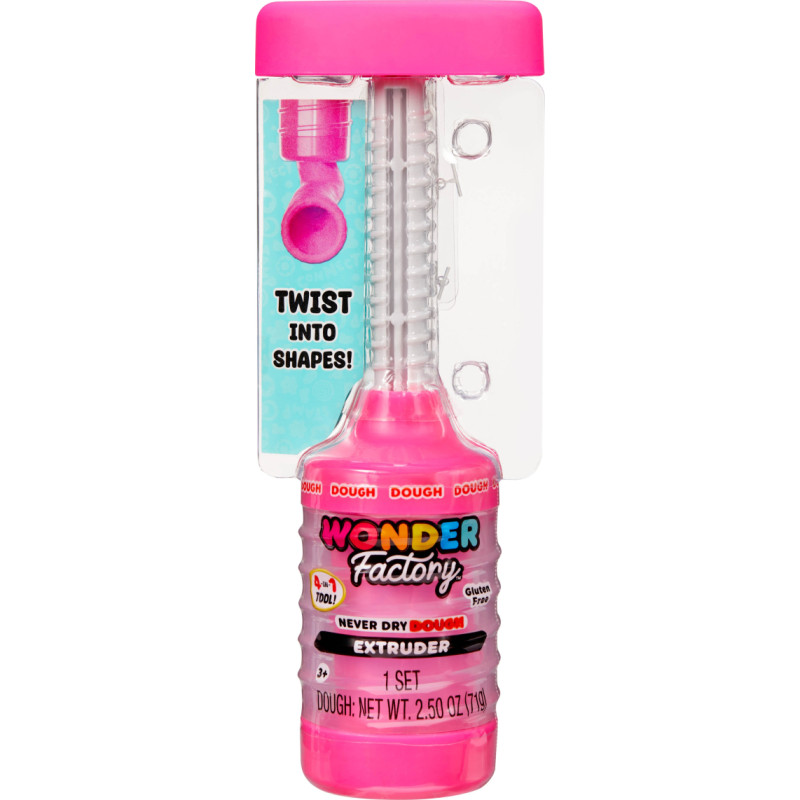 MGA Wonder Factory Never Dry Dough Extruder &ndash; Pink 532255