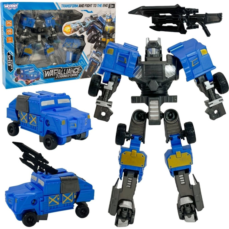 Woopie Robot Transformujący 2w1 Pojazd Bojowy