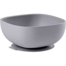 Beaba / Red Castle Silikona bļodiņa ar piesūcekni GREY