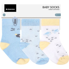 Baby socks with 3D ears Stripy Friends 1-2y