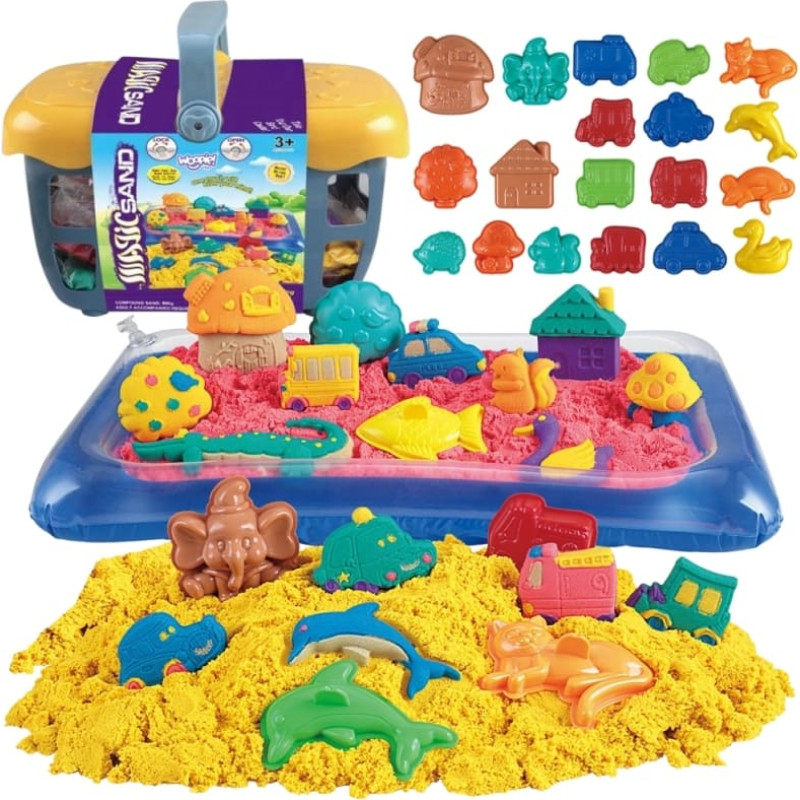 Woopie 54764 Stolik z piaskiem kinetycznym 0,8kg