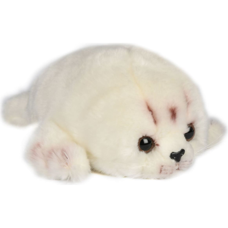 Uni-Toys Plush toy Seal, white, medium, 20 cm