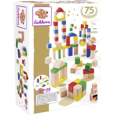 Eichhorn Wooden blocks, 75 pcs
