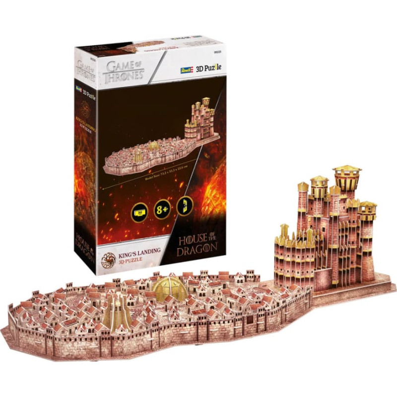 Revell KIT House of the Dragon King's Landing 3D Puzzle
