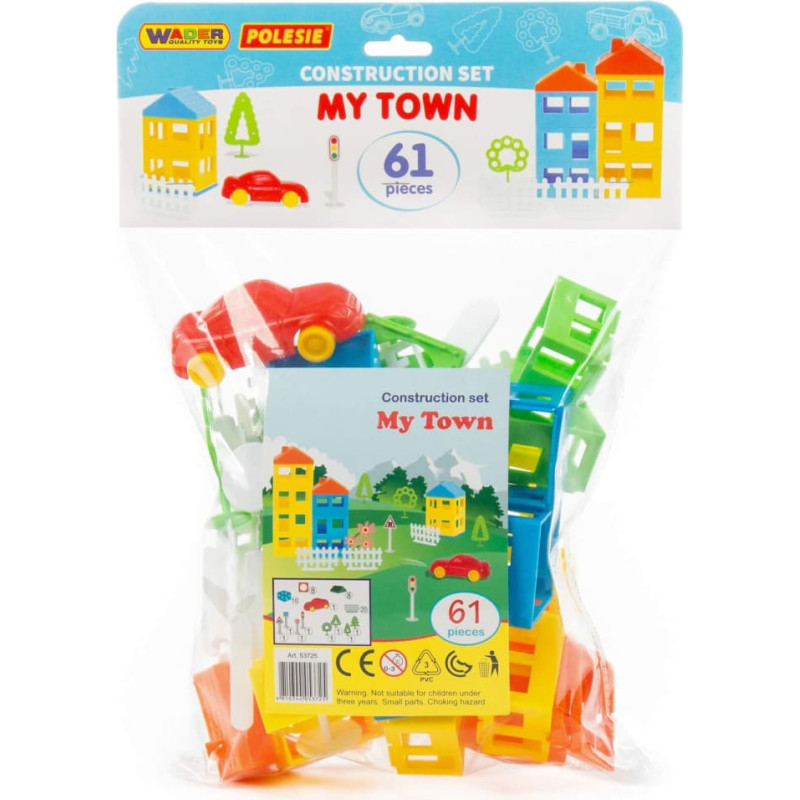 Polesie Constructor City 61 pcs in bag 53428