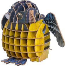 Makebug 3D papīra puzle Dzeltenvēdera zīlīte, MB-D-0003