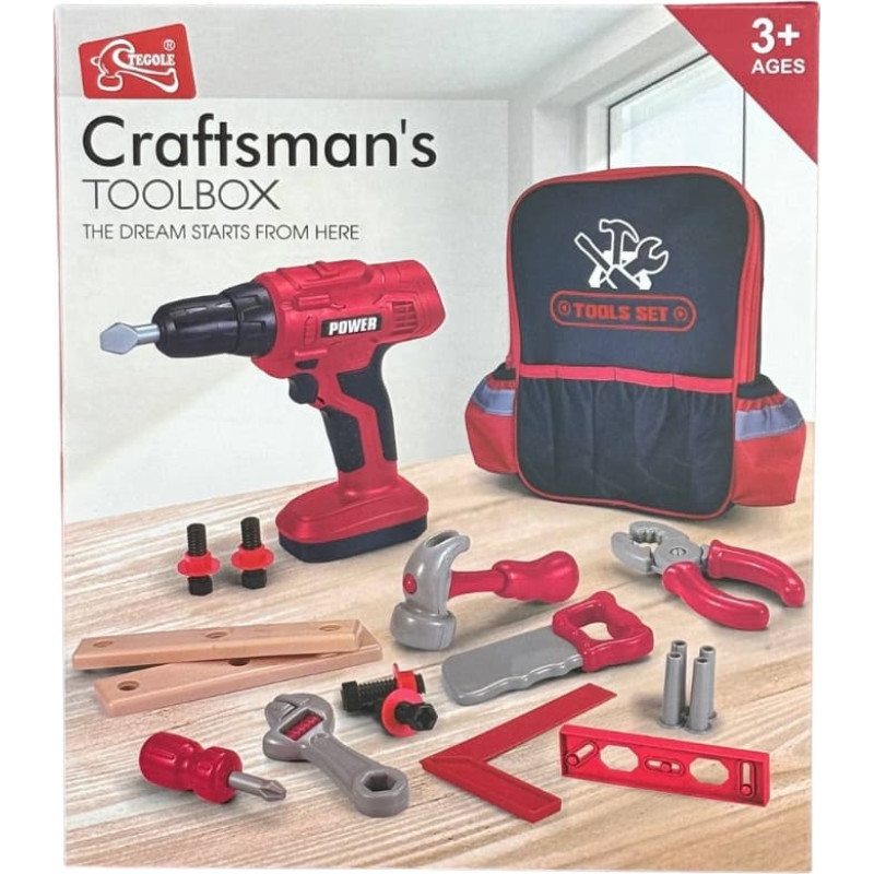 Tegole instrumentu komplekts ar urbi bērniem, no 3 gadiem - 105757