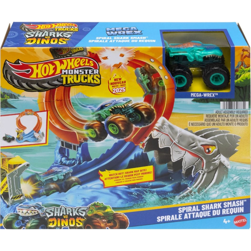 Hot Wheels® Monster Trucks Hai pöörisrünnak