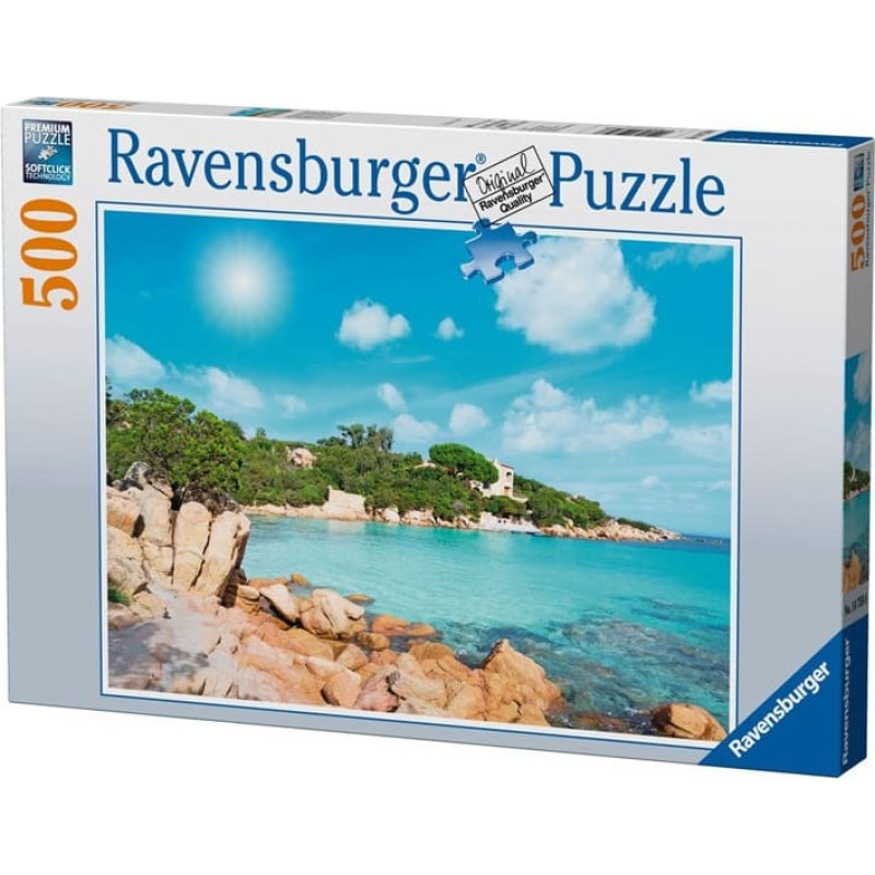Ravensburger Puzzle 500 Beach in Sardinia