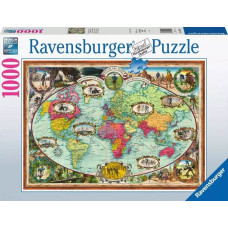 Ravensburger Puzzle 1000 Bicycle Around the World