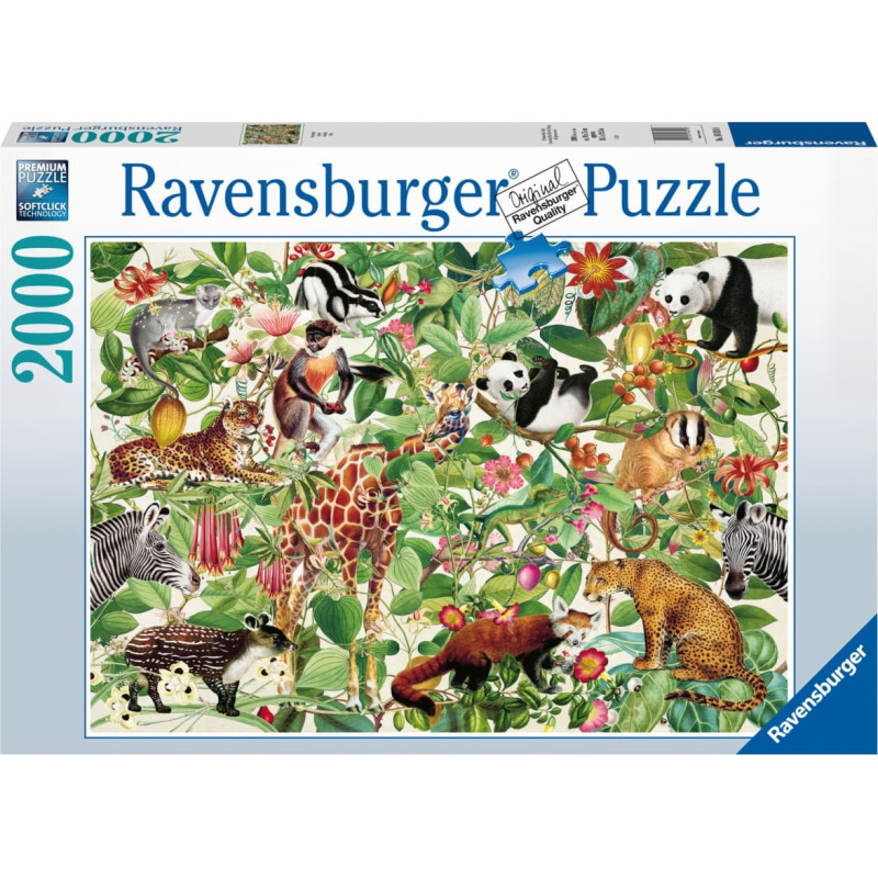 RAVENSBURGER pusle Jungle,  2000tk., 16824