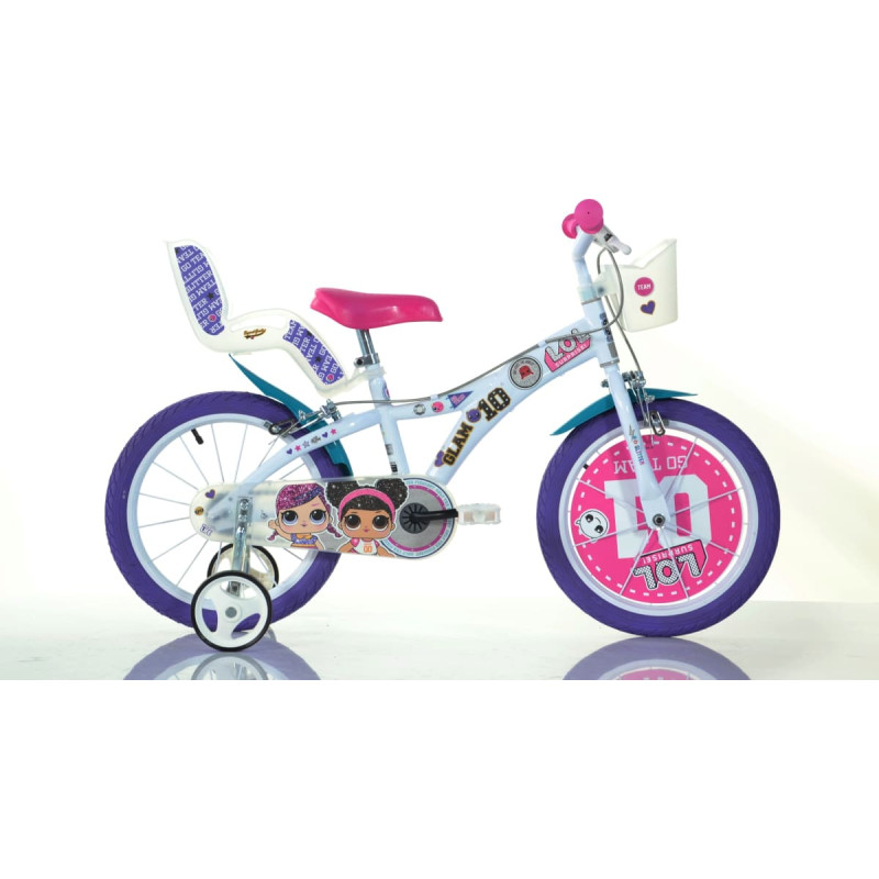 Dino Bikes Licence Children's bicycle 14'' ''LOL"