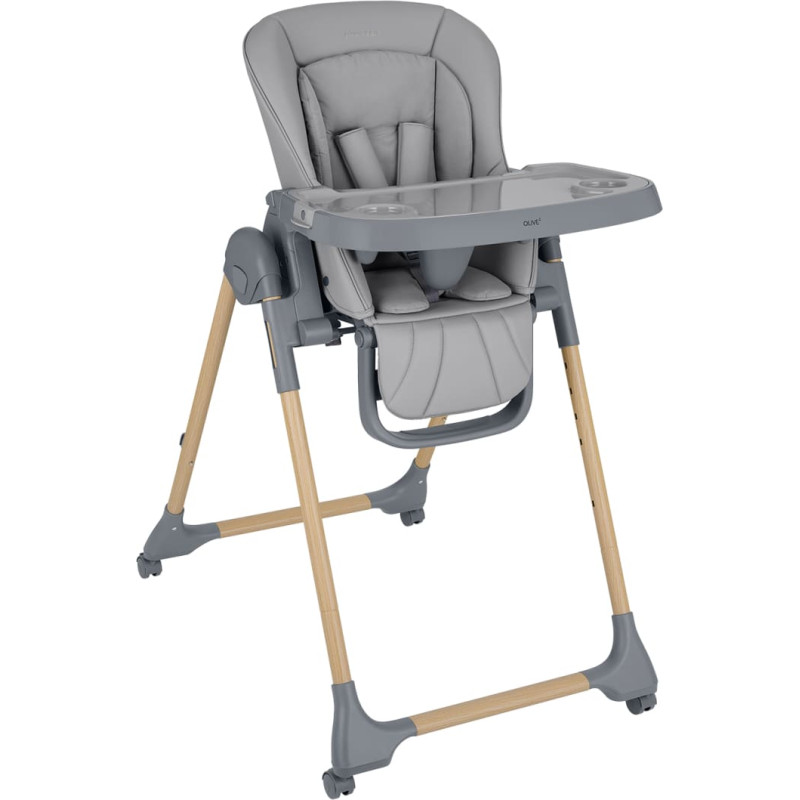 KIKKABOO Söötmislaud Olive 2 Grey