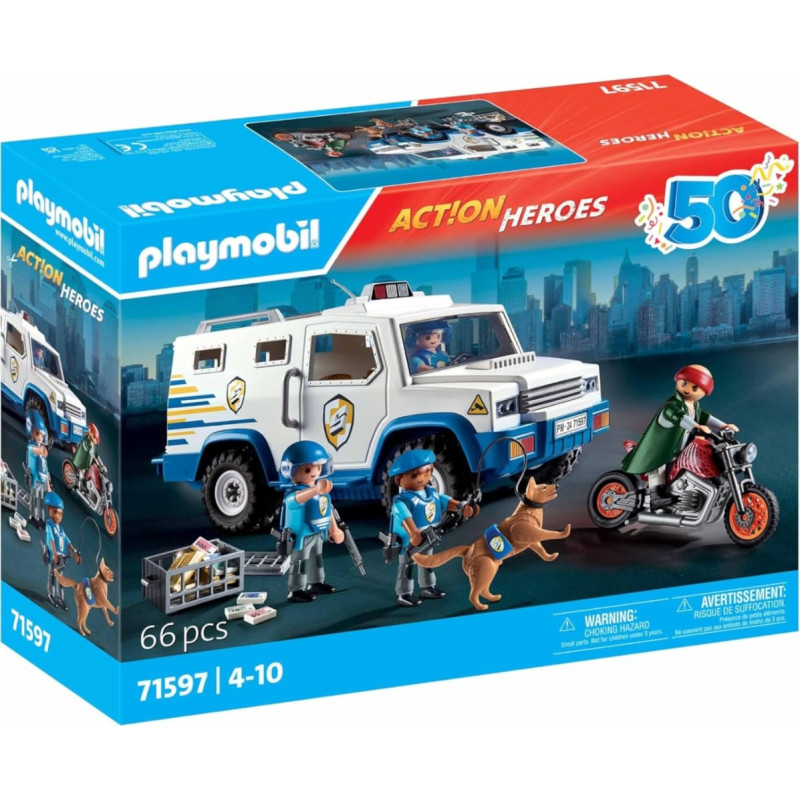 MIX Playmobil 71597 Rahaveoauto