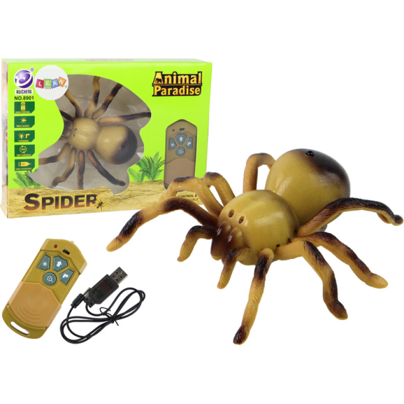 Lean- Zirneklis-tarantuls ar RC pulti 58891