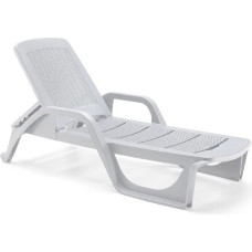 Bica Sauļo&scaron;anās krēsls Nilo balts