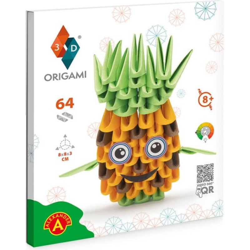 Alexander Origami 3D konstruktor - Ananass