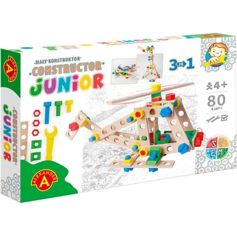 Alexander Puidust konstruktor - Helikopter (kolm &uuml;hes)