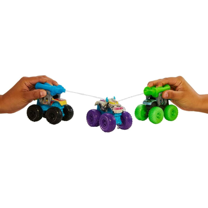 MIX Mattel HJF39 Hot Wheels Monster Trucks Color Reveal