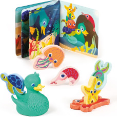 Ludi 3-&uuml;hes vannikomplekt Lucky Duck & Friends