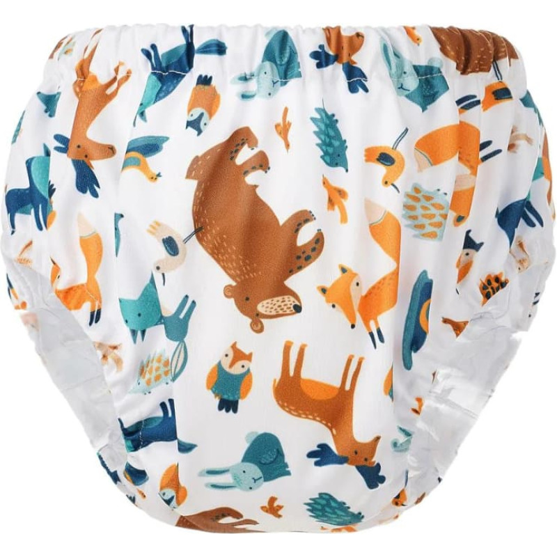 Happy Bear Diapers potty training pants, 2&ndash;4 years, Forest Animals