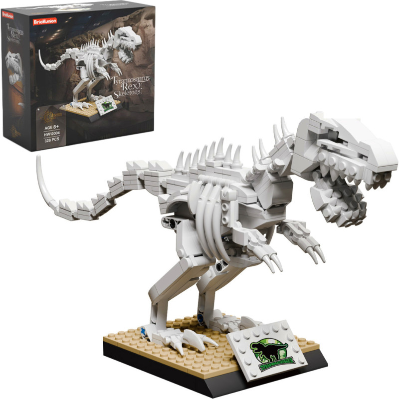 KLOCKI SZKIELET DINOZAURA T-REX 328 ELEM
