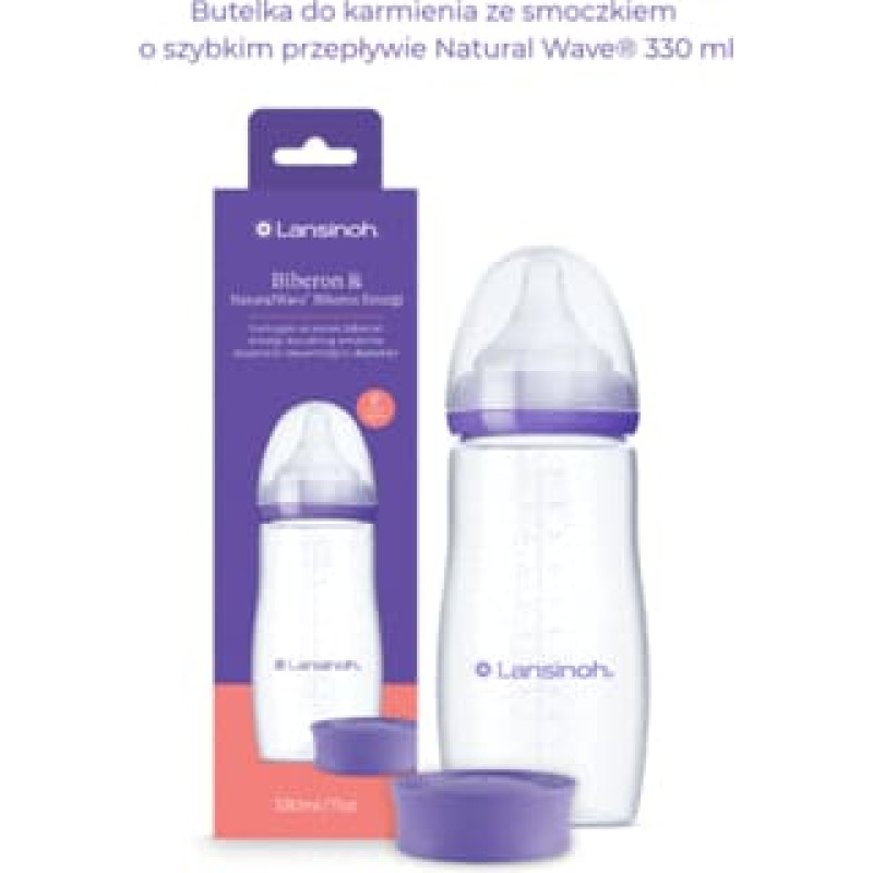 Lansinoh 5937 BOTTLE 330ML + PACIFIER NW LANSINOH