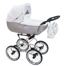 Baby Fashion RENEE Universal stroller 3in1, R-2 white-grey