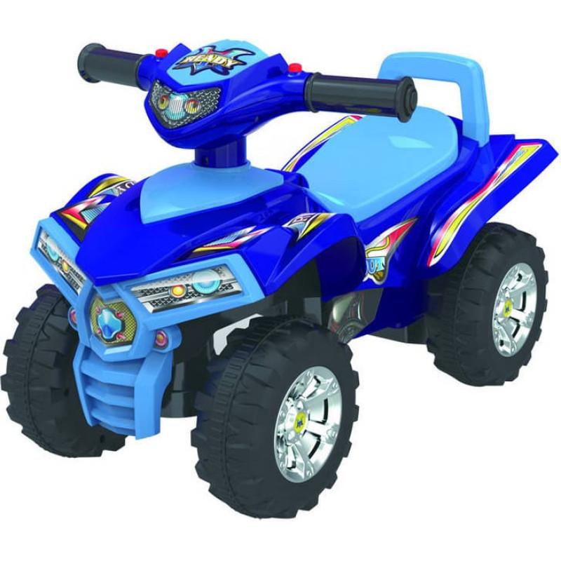 Moovkee Ride-on Car - 551 - QUAD - BLUE