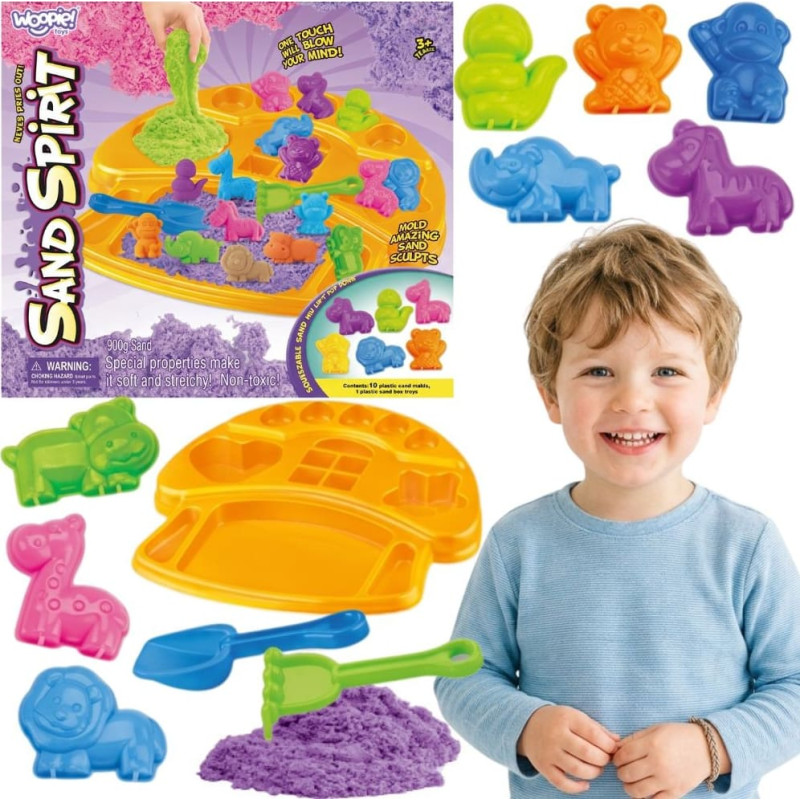 Woopie Kinetic Sand Animal Mold Set