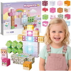 Woopie Magnetic Cubes 48 pcs Montessori Educational 3D Puzzle