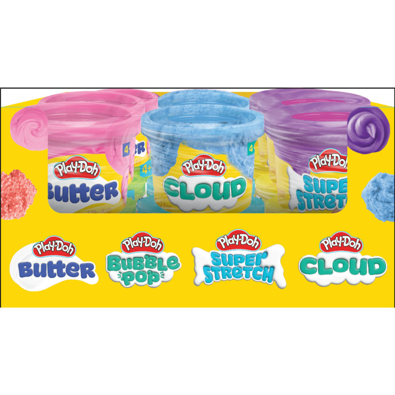 Hasbro Play Doh PLAY-DOH modelē&scaron;anas masa, sortiments., 240434EU-PDQ