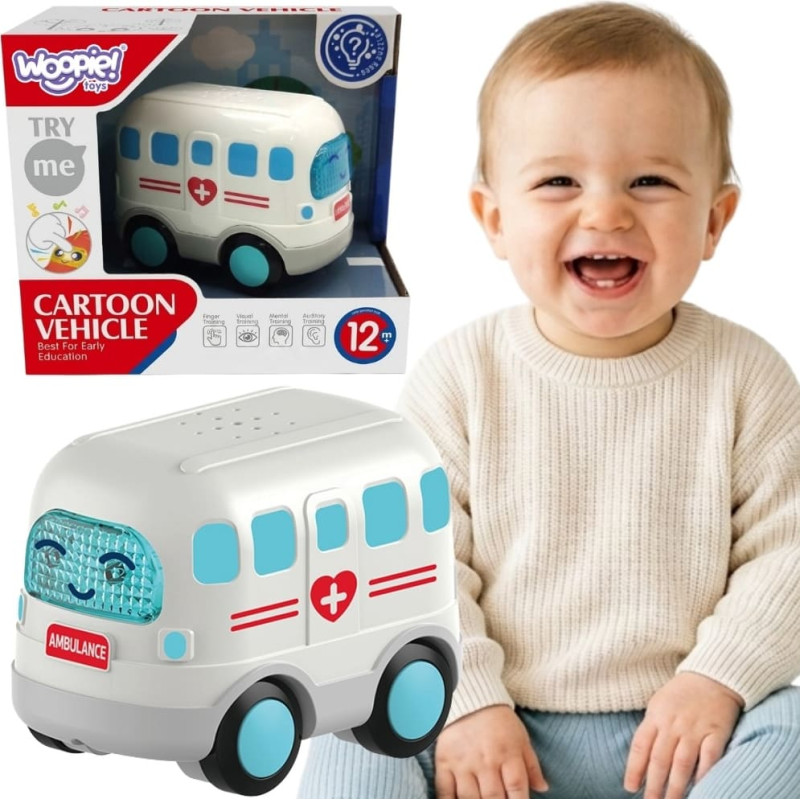 Woopie BABY Interactive Ambulance Car Sound Light