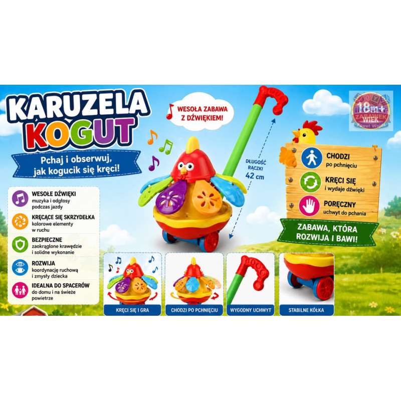 Other PCHANKA - 10090 - KARUZELA KOGUT