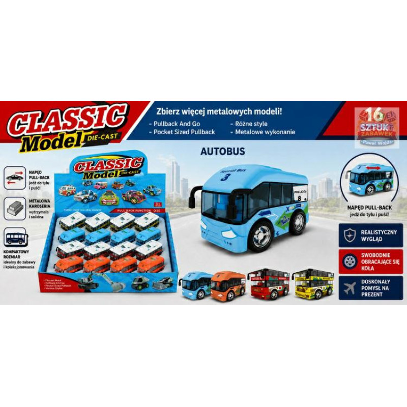 Other 07984 AUTOBUS POLICYJNY BRELOK F.H.TOYS