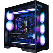 Zalman D50, ATX Mid Tower PC Case, 3  x 120mm Fans, Black
