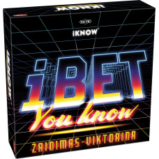 Tactic Žaidimas &bdquo;iKNOW iBET You Know&ldquo; (lietuvių k.)