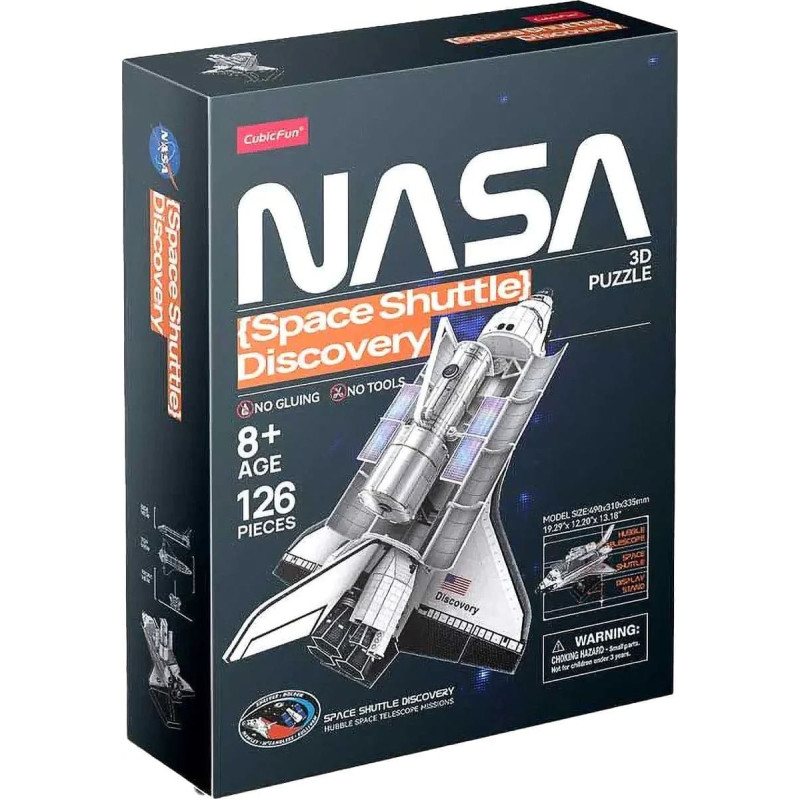 Cubic Fun CUBICFUN 3D dėlionė &bdquo;NASA erdvėlaivis Discovery&ldquo;