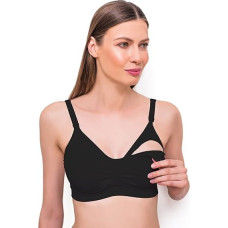 Babyono the bra for nursing mothers D70-75, black 506/05