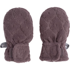 LODGER MITTENS FOLKLORE Laste fliisist labakindad, MAUVE, 0-12M/12-24M MTF 330